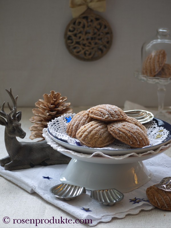 Bärentatzen 03 Frau Rosenfräulein Mit Rosen Delikat Essen https://rosenprodukte.com bärentatzen,madeleine,plätzchen,weihnachten,rezept