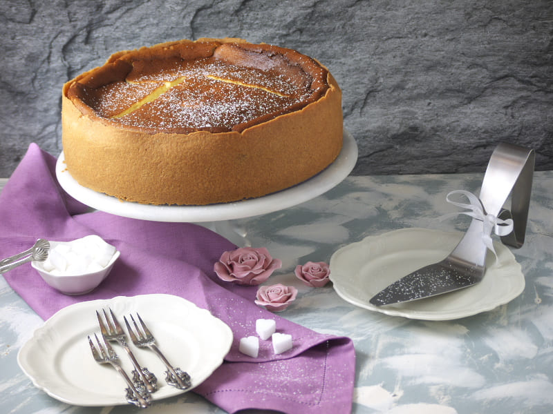 Der Beste Käsekuchen Der Welt 1 Käsekuchen auf Etagere