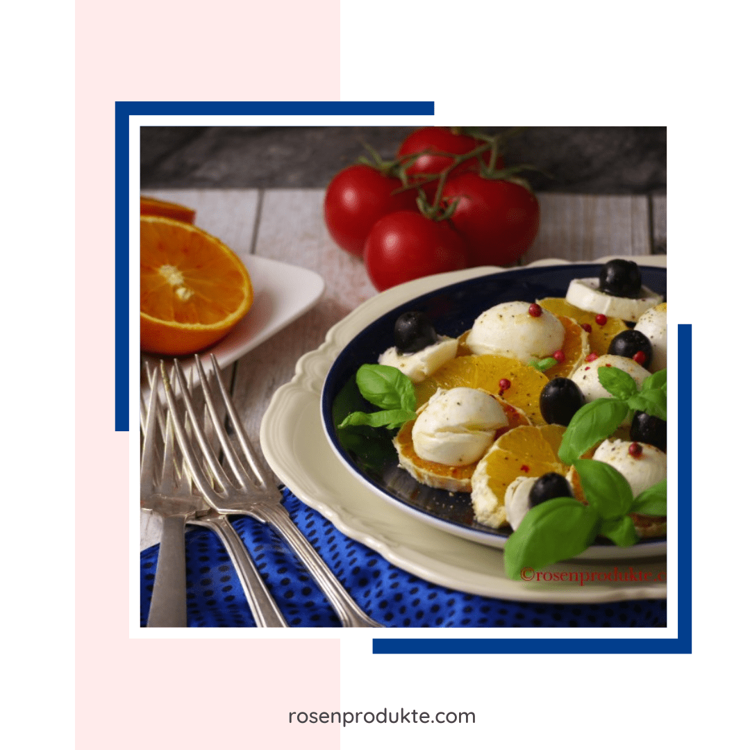 Read more about the article Mozzarella Salat mit Orange